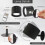 (1 pcs, white) Glowright Lights,Glow Right Wall Lights,Double-Sided Light,40h Maximum Discharge 3