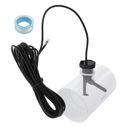 Conjunto de interruptor de flujo, sensor de flujo automático para piscinas con cable de 4,5 metros, 2