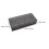 2Pièces Boîte De Rangement Plastique Noir Diviseurs Réglables 2