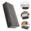 2Pièces Boîte De Rangement Plastique Noir Diviseurs Réglables 7