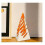 (red) Impossible Pyramid Passthrough Sculpture,3D Pyramid Passthrough Sculpture 4