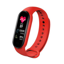 (red) Smart Watch Fitness Tracker Blood Pressure Heart Rate Men Women Sport Watches UK