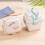 Wheat Straw Portable Three-Layer Lunch Box Can Be Microwaved(Blue) 2