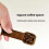 Short Handle Solid Wood Square Coffee Spoon Measuring Seasoning Scoop Teaspoon 4