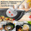 2pcs Solid Wood Long Handle Wok Spoon & Ladle Household Kitchen Shovel,Large 5