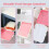 Sandwich Bread Fresh-keeping Storage Box Silicone Portable Take-out Lunch Box(Pink) 4