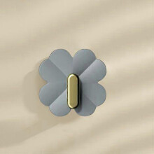 4 Pieces Adhesive Hook, ABS Waterproof and Rustproof Wall Hook for Home and