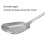 Small 304 Stainless Steel Spoon Glossy Thickened Flat Head Flat Bottom Serving Spoon, 4