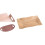 Wooden Dinner Plate Serving Plate Pastry Tray, 5