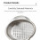 Kitchen 304 Stainless Steel Can Strainer Non-slip Dual-Handle Draining Tool(8cm) 4