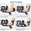 (blue) Flex Strap Stretching Strap for Lower Back Pain, By Tight Muscles 4