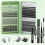 (E) Hot DIY Single Eyelash Extension Natural Thick D Curl Split Segment Lash Eyelashes 1