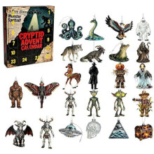 2025 Christmas Countdown Set Cryptid Advent Calendar 24 Days