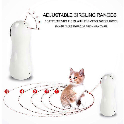 2025 Latest Model Cat LED laser toy cat entertainment toy automatic multi-angle 1