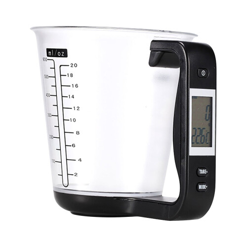Meuva Electronic Kitchen Scale with Measuring Cup