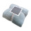 Flanell-Wohndecke 70x100cm Blau 1