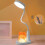 LED Stone Desk Lamp, Adjustable Brightness, Rechargeable 1