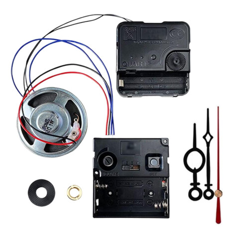 Wall Clock Movement Mechanism with Hour Minute Second Hands