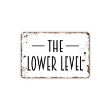Metal Wall Sign 12" x 16" Farmhouse Style