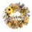 Faux Sunflower Wreath with Bumblebee 45cm 1