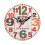 Vintage Wooden Silent Wall Clock 12cm 1