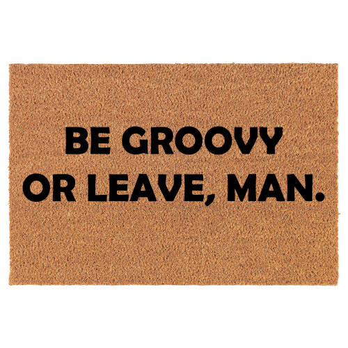 Natural Coco Coir Doormat 24 x 16 in