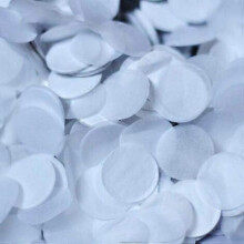 White Confetti 1 Inch Paper Confetti Circles for Wedding Birthday Party Table