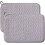 Extra Large Dish Drying Mat Grey, Microfiber, 2 Pack 1