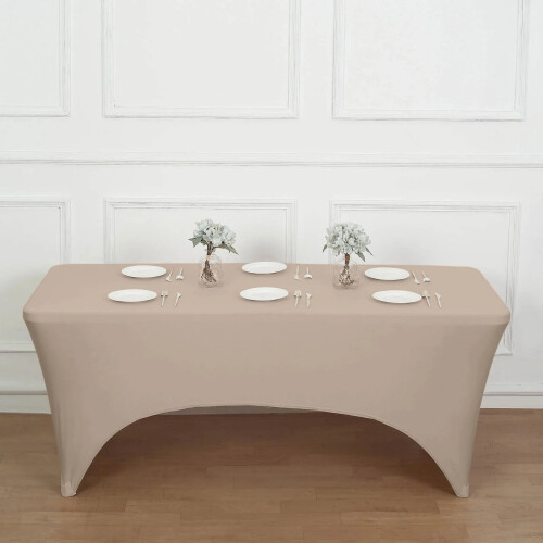 Rectangular Spandex Tablecloth 8 ft x 30 in