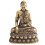 Sakyamuni Buddha-staty i ren koppar, 4,6 cm 1