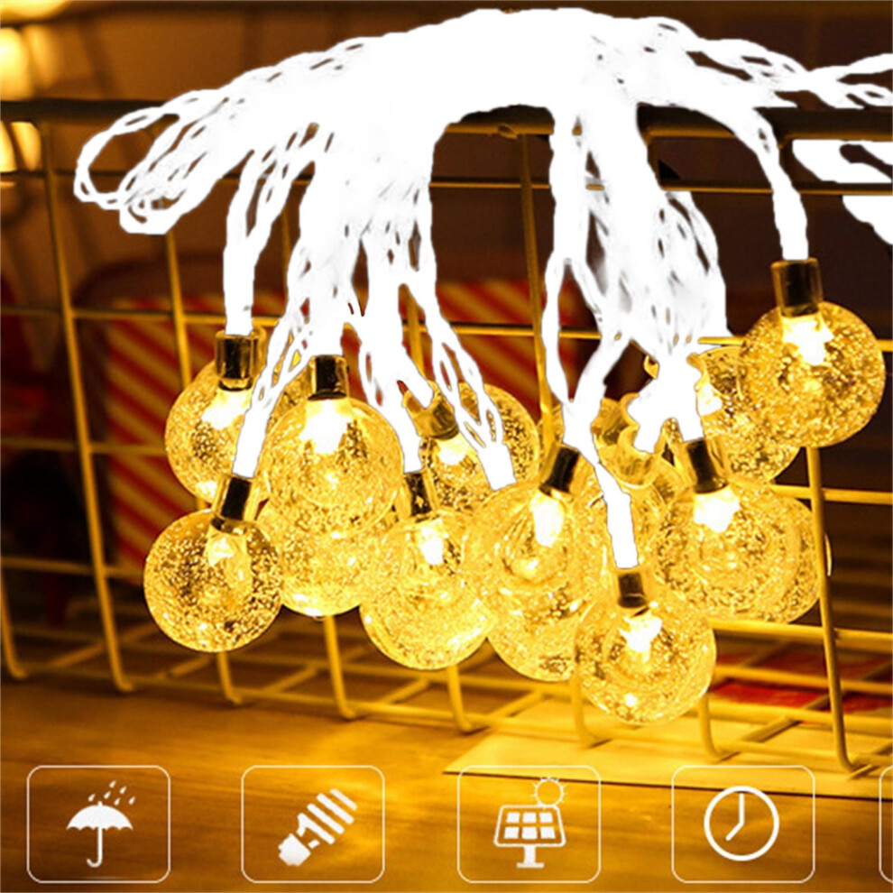 20-LED Dandelion Christmas String Lights