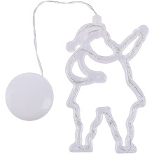 LED Christmas Window Lights with Suction Cup – Battery