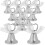 UrbanMingle Place Card Holders for Table Numbers, Restaurant Menu, Weddings, 1