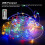 LED-snöreljus10m100LED USB-driven dimbar 1
