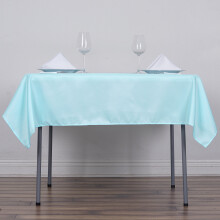 BalsaCircle polyester firkantet dug blå 136 cm