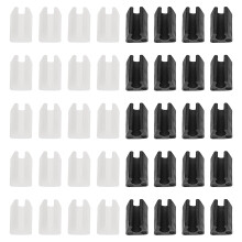 Plastic Chair Leg Caps for Hard Floors – 40 pcs