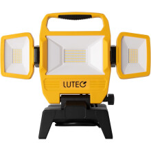 Lampă de lucru LED LUTEC, 91.6W, 10000 lumeni, pliabilă, cu 3 capete
