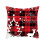 Body Pillow Case Christmas Print Short Plush Linen 1