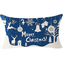 (shape16) Christmas Pillow Covers Merry Christmas Throw Pillow Decorative Christmas Red