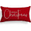 (shape34) Christmas Pillow Covers Merry Christmas Throw Pillow Decorative Christmas Red 1
