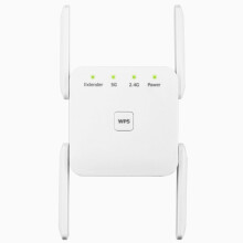 2026 Uusi AC1200Mbps WiFi-toistin C1208 - Kaksikaistainen 2.4GHz/5.8GHz - WPS