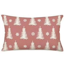 (shape40) Christmas Pillow Covers Merry Christmas Throw Pillow Decorative Christmas Red