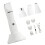 Multiple Use Canine Coat pruner 4 Replaceable Attachments To 1