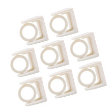 8Pcs Elegant Curtain Rings Bathroom Curtain Circlets Fashion