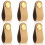 Leather Drawer Knobs Beige 6pcs, Single Hole Cabinet Handles, Durable Leather Pulls for Dresser 1