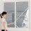 YOBOLK Σίτα Κουνουπιών 130x150cm Λευκή 4