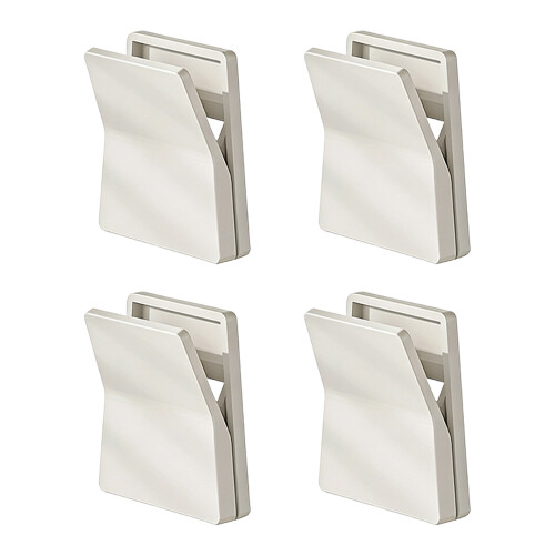 Versatile Mounting Hook Pack of 4 Damage Release Removal-White