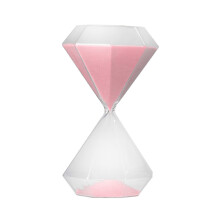 5-Minuten-Sanduhren, Sanduhr, Sanduhr, 5 Minuten,-Rosa