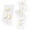 UrbanMingle 30 Pieces Table numbers for Wedding Reception with Pcs Number Holder 2