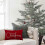(shape34) Christmas Pillow Covers Merry Christmas Throw Pillow Decorative Christmas Red 5